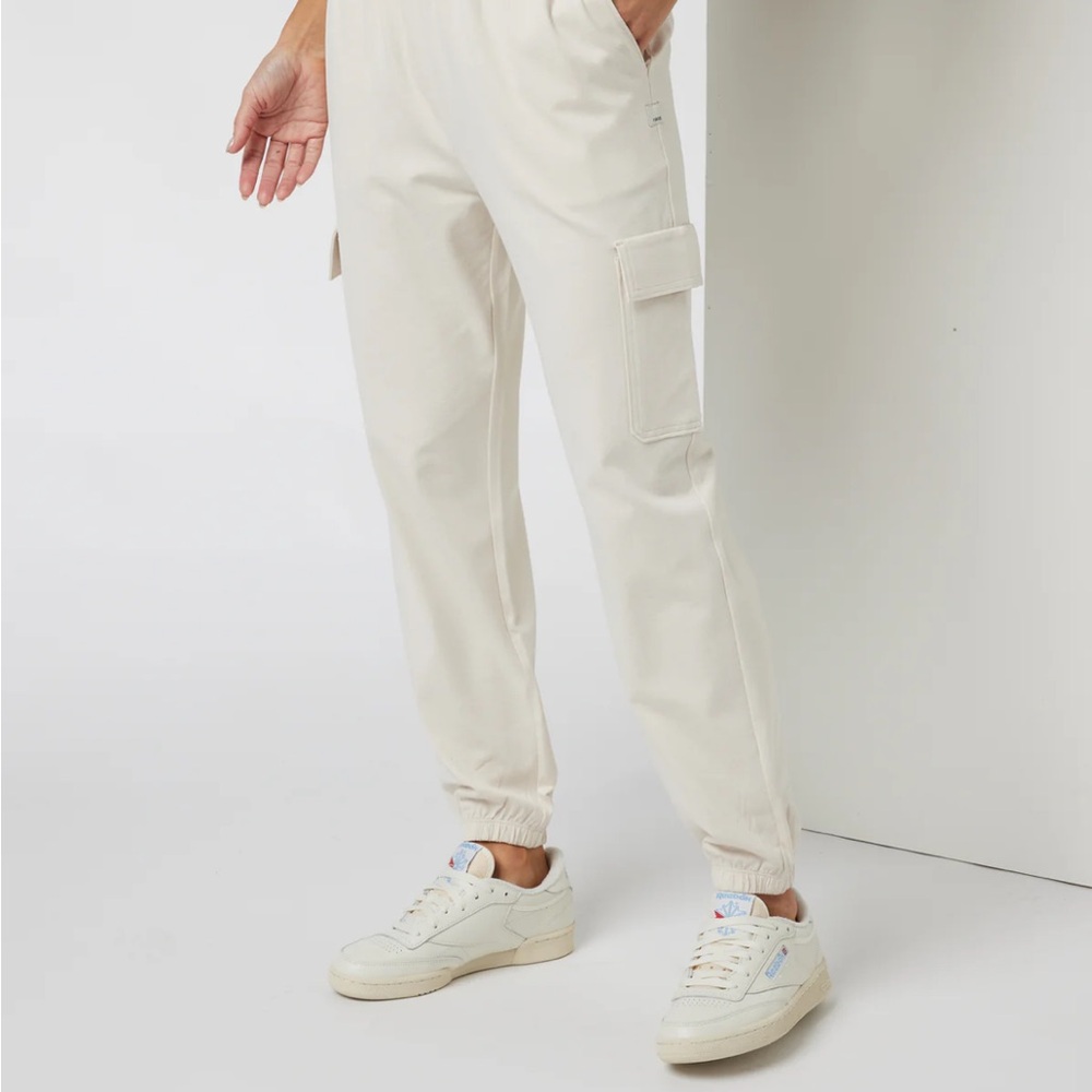 Vuori Cream Track Pants